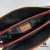 New Prada Flip Shoulder Crossbody Bag Model 66136 with Two Straps, Striped Strap Genuine Leather Handbag, 2019 Summer Fashion Women's Bag