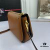 New Prada Flip Shoulder Crossbody Bag Model 66136 with Two Straps, Striped Strap Genuine Leather Handbag, 2019 Summer Fashion Women's Bag