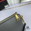 New Prada Flip Shoulder Crossbody Bag Model 66136 with Two Straps, Striped Strap Genuine Leather Handbag, 2019 Summer Fashion Women's Bag