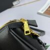 New Prada Flip Shoulder Crossbody Bag Model 66136 with Two Straps, Striped Strap and Genuine Leather Handbag, 2019 Summer Fashion Women's Bag