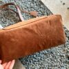 6930c1256e68136f4d9af219 Suede Shopping Bag