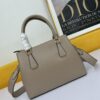 New Arrival 340🔥 Premium Quality🔥 Prada 2020 Mouse Year Edition [Rose] (Free Doll Keychain with Purchase) – Timeless Classic Bestseller, Fine Grain Calfskin, Light Gold Hardware, Rounded Silhouette, Wide Strap, Elegant Texture