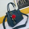 New Arrival 340🔥 Original High Quality🔥 Prada 2020 Mouse Year Edition [Rose] (Free Doll Keychain with Purchase) – Classic and Timeless Design, Best-Selling Minimalist Style Made from Genuine Fine Grain Calfskin, Light Gold Hardware, Soft Rounded Shape with Wide Shoulder Strap, Exquisite Craftsmanship, Elegant Texture – Model No.: 5005#, Size: 30*22*13cm