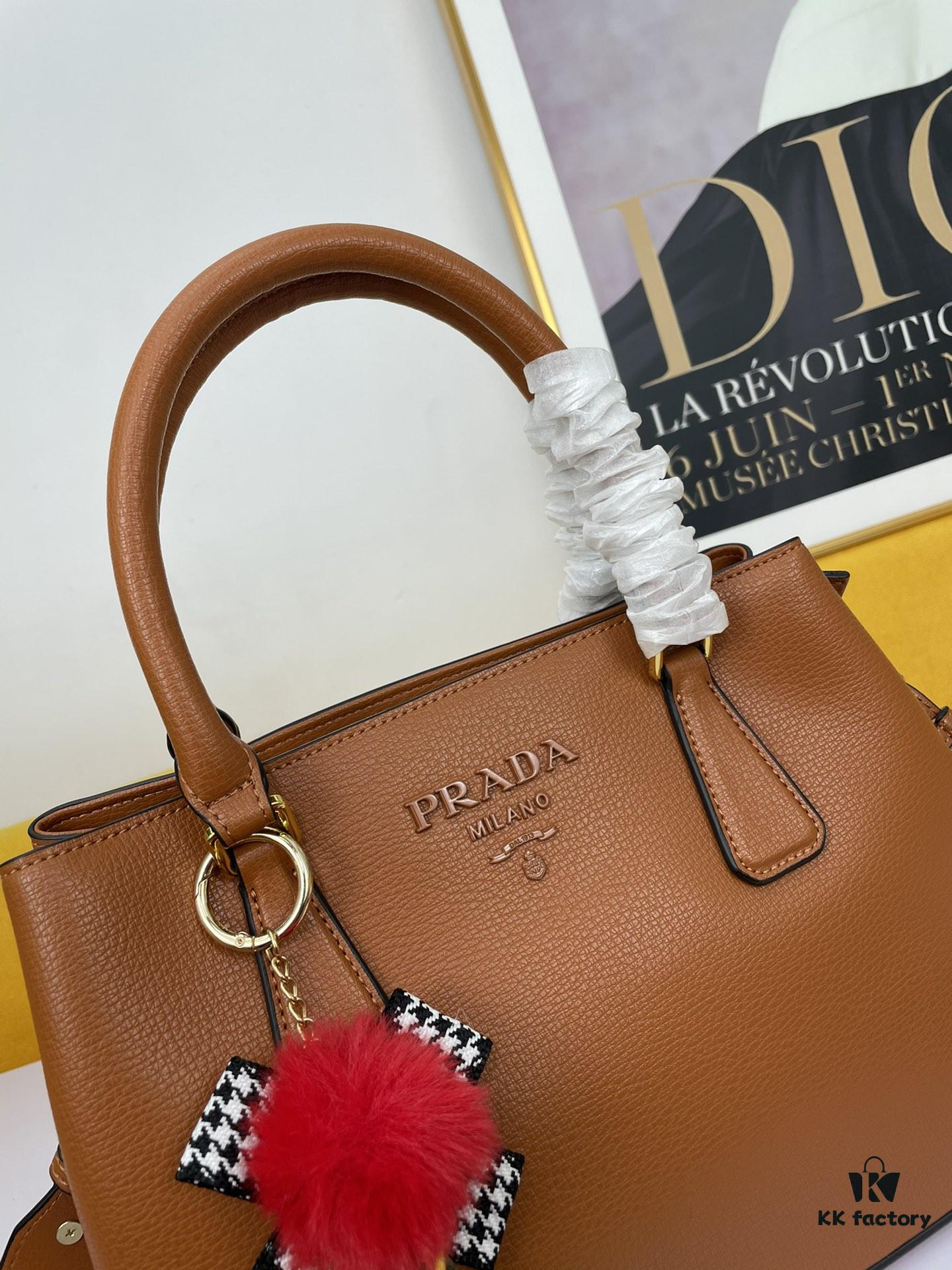 6930c1456e68136f4d9af24a New Arrival 340🔥 Original High-Quality Prada 2020 Mouse Year Edition 🐭 Elegant Minimalist Bestseller in Fine Grain Calfskin with Light Gold Hardware