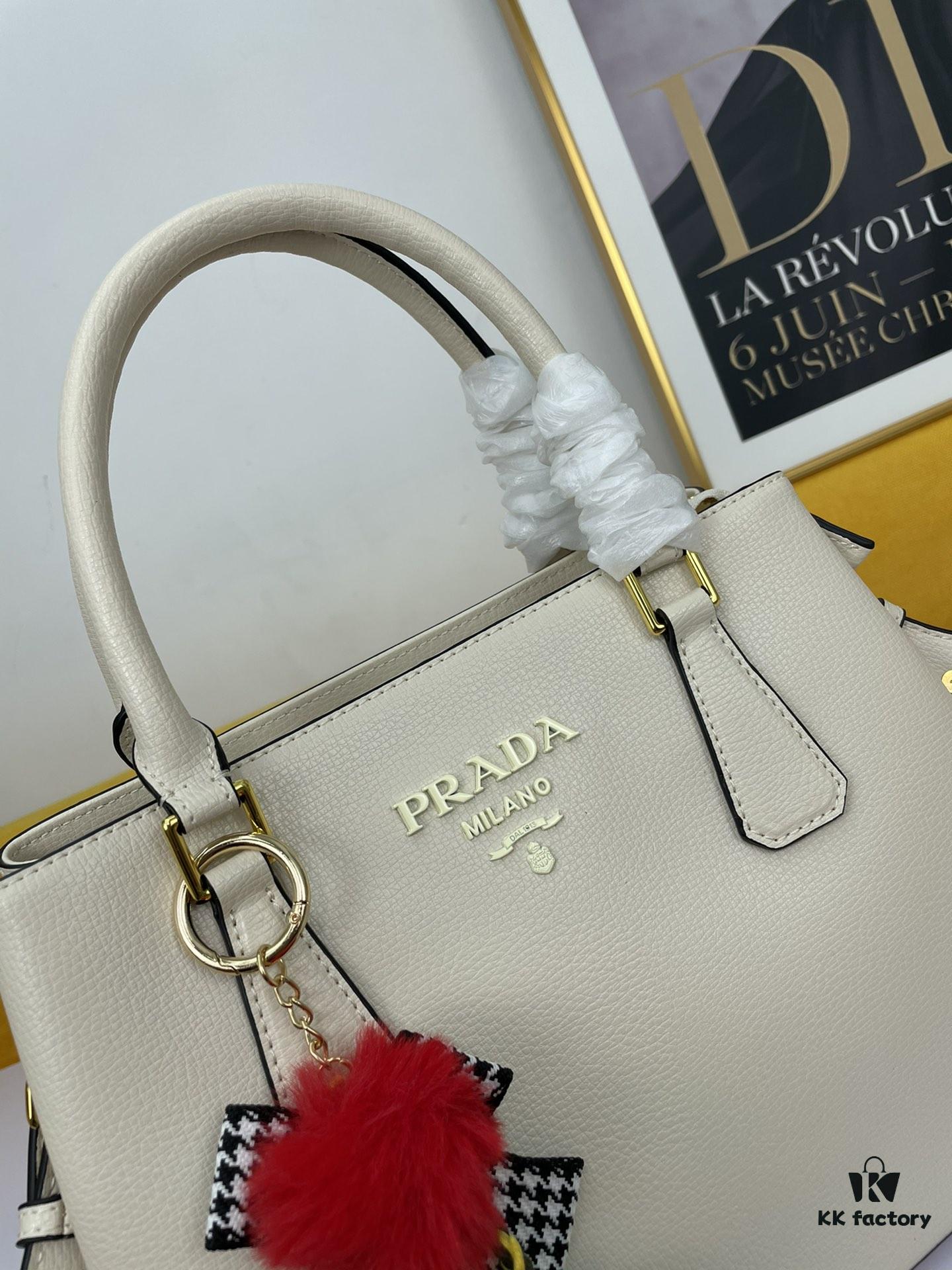 6930c14d6e68136f4d9af253 New Arrival 340🔥 Original High-Quality Prada 2020 Mouse Year Edition 🐭 Elegant Minimalist Bestseller in Genuine Fine-Grained Calfskin with Light Gold Hardware
