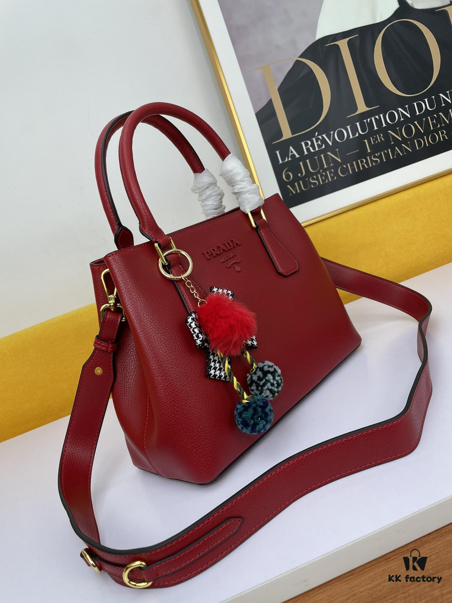 6930c1546e68136f4d9af25e New Arrival 340🔥 Original High-Quality Prada 2020 Mouse Year Edition 🐭 Timeless Classic Design, Bestselling Minimalist Style, Fine Grain Calfskin Leather, Light Gold Hardware