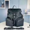 6930c1996e68136f4d9af2b1 Prada Nylon Backpack 2VZ108 Shoulder Bag Dual Strap Travel Backpack