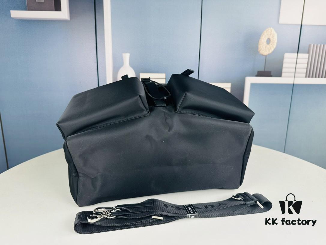 6930c19e6e68136f4d9af2b8 Prada Nylon Backpack 2VZ108 Shoulder Bag Dual Strap Travel Backpack