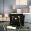 6930c1a86e68136f4d9af2c4 PRADA Vintage Chain Bag - Retro Style, Original Parachute Fabric, Authentic Hardware, Versatile Fashion Accessory