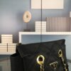 6930c1bb6e68136f4d9af2db PRADA Vintage Chain Bag - Retro Style, Original Parachute Fabric, Authentic Hardware, Versatile Fashion Accessory