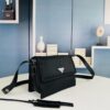 6930c1bf6e68136f4d9af2e1 Small Size with Box Prada Hobo Unisex Crossbody Bag Invite Collection Nylon Shoulder Bag
