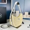 6930c1ca6e68136f4d9af2f2 Prada Hobo Straw Bag with Box ||| Prada Beautiful Summer Straw Bag