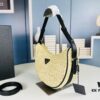 Prada Woven Hobo Bag with Box
