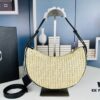 Prada Woven Hobo Bag with Box