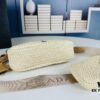 Beige Knitted Prada Three-in-One Bag with Box