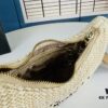 Beige Knitted Prada Three-in-One Bag with Box