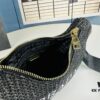 Beige Knitted Prada Three-in-One Bag with Box