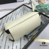 6930c1ed6e68136f4d9af329 New Prada Flip Shoulder Crossbody Bag Model 66136 with Dual Straps, 2019 Summer New Fashion Women's Bag, Striped Strap Genuine Leather Handbag, 3 Compartments, Size 21-15-9cm