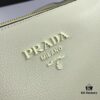 6930c1ee6e68136f4d9af32b New Prada Flip Shoulder Crossbody Bag Model 66136 with Dual Straps, 2019 Summer New Fashion Women's Bag, Striped Strap Genuine Leather Handbag, 3 Compartments, Size 21-15-9cm