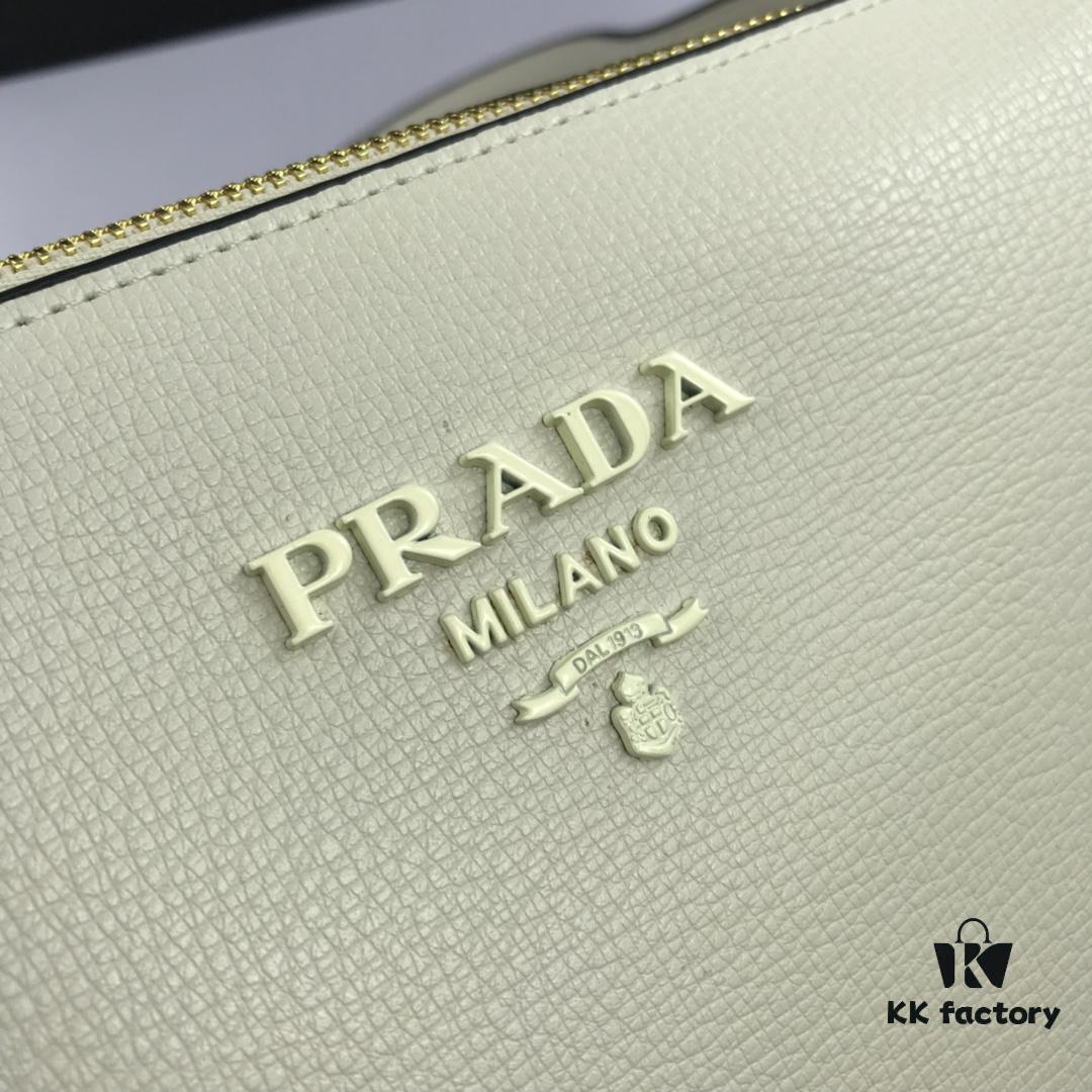 6930c1ee6e68136f4d9af32b New Prada Flip Shoulder Crossbody Bag Model 66136 with Dual Straps, 2019 Summer New Fashion Women's Bag, Striped Strap Genuine Leather Handbag, 3 Compartments, Size 21-15-9cm