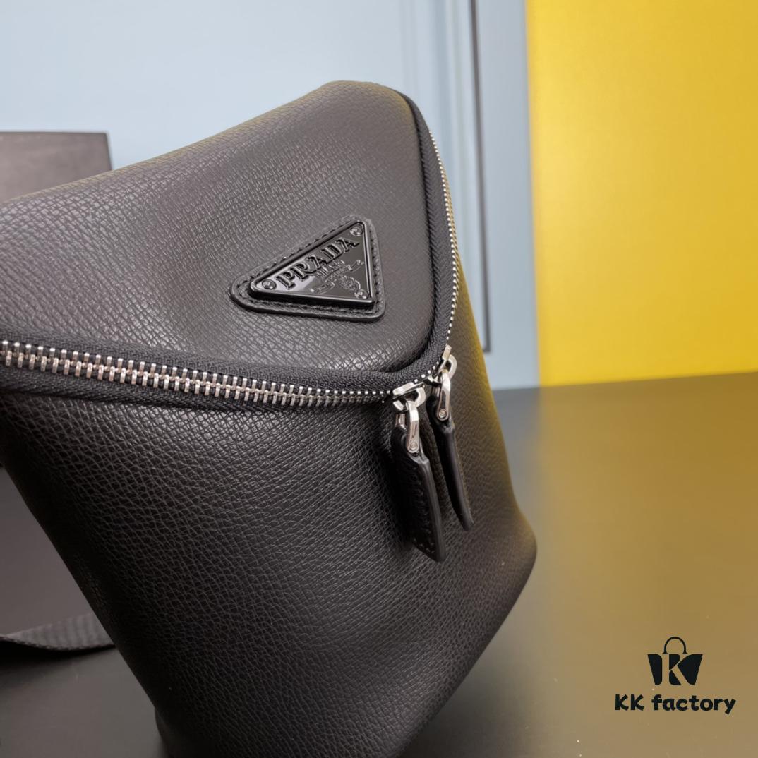 6930c20b6e68136f4d9af34d PRADA New Arrival Counter Model (Triple-Layer Full Leather) Shoulder Bag