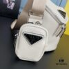 6930c21a6e68136f4d9af35f PRADA New Arrival Counter Model (Triple Combination Full Leather) Shoulder Bag