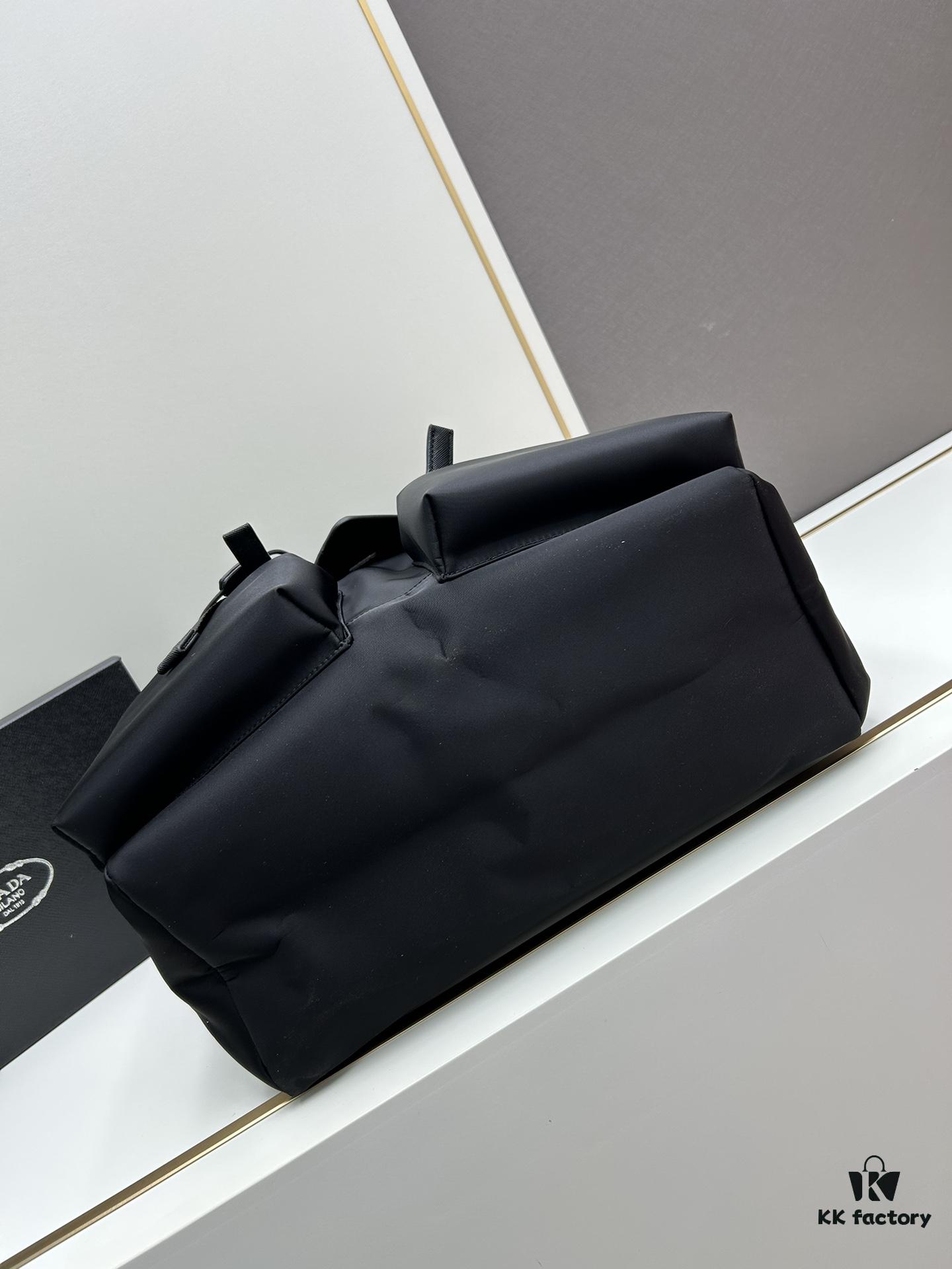 6930c2366e68136f4d9af37d Prada Nylon Backpack 2VZ108 Dual Shoulder Strap Bag