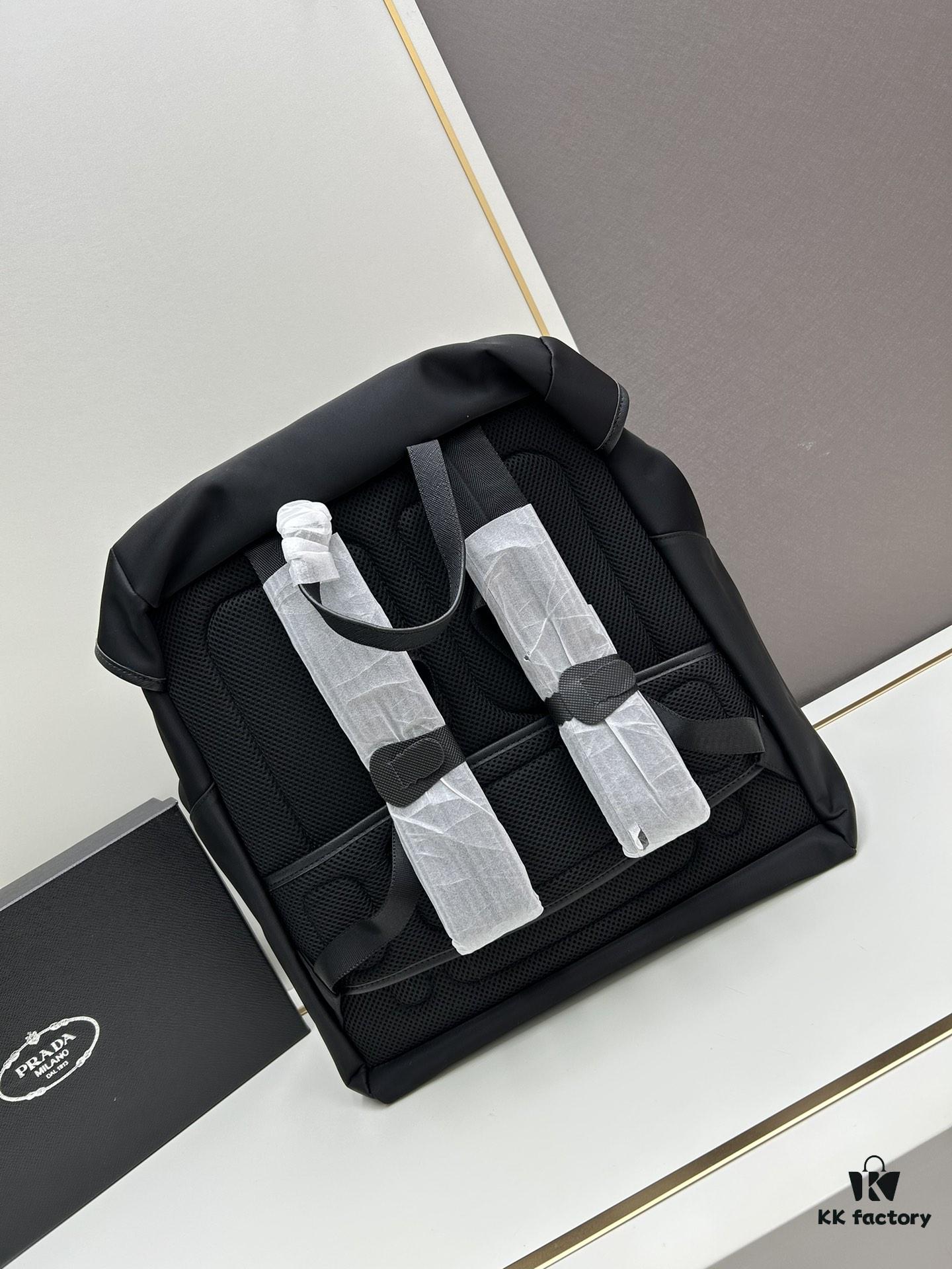 6930c23a6e68136f4d9af382 Prada Nylon Backpack 2VZ108 Dual Shoulder Strap Bag