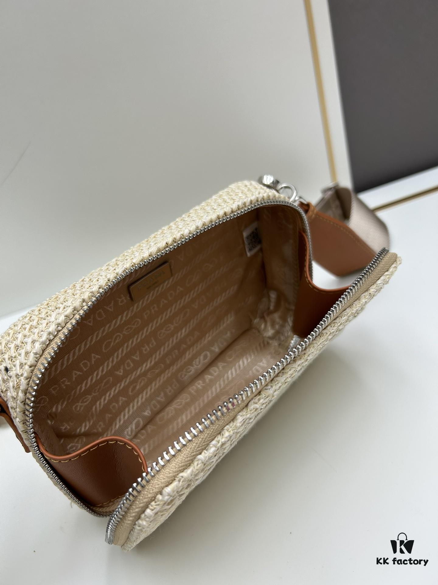 6930c2406e68136f4d9af38b Prada-style Raffia Camera Bag - Embrace the Last Days of Summer
