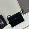 6930c2486e68136f4d9af393 Small Size with Box Prada Original Invite Series Unisex Hobo Crossbody Bag