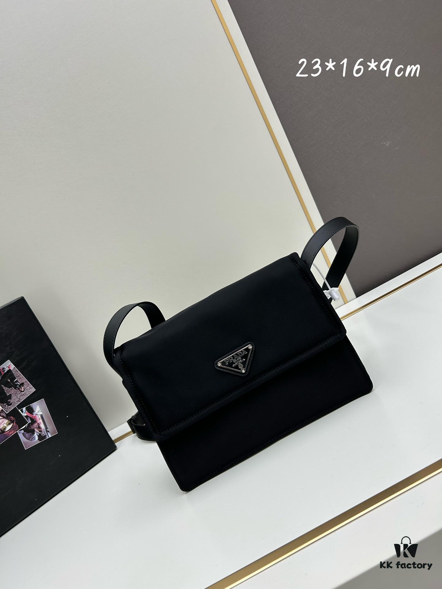6930c2486e68136f4d9af393 Small Size with Box Prada Original Invite Series Unisex Hobo Crossbody Bag