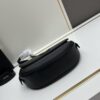 6930c2646e68136f4d9af3a9 Box Included Authentic French Purchase Prada Arqué Leather Crossbody Bag for Women with Classic Metal Logo, 23-16-6 cm