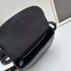 6930c2676e68136f4d9af3ab Box Included Authentic French Purchase Prada Arqué Leather Crossbody Bag for Women with Classic Metal Logo, 23-16-6 cm
