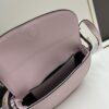 Prada Classic Leather Crossbody Bag with Metal Logo for Women, Arqué Collection, Comes with Box