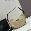 6930c2856e68136f4d9af3c9 Prada Straw Hobo Bag with Box ||| Prada Beautiful Raffia Handbag