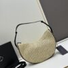 6930c2876e68136f4d9af3cc Prada Straw Hobo Bag with Box ||| Prada Beautiful Raffia Handbag