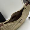 Prada Woven Straw Hobo Bag with Box