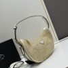 6930c2936e68136f4d9af3da Prada Woven Hobo Bag with Box
