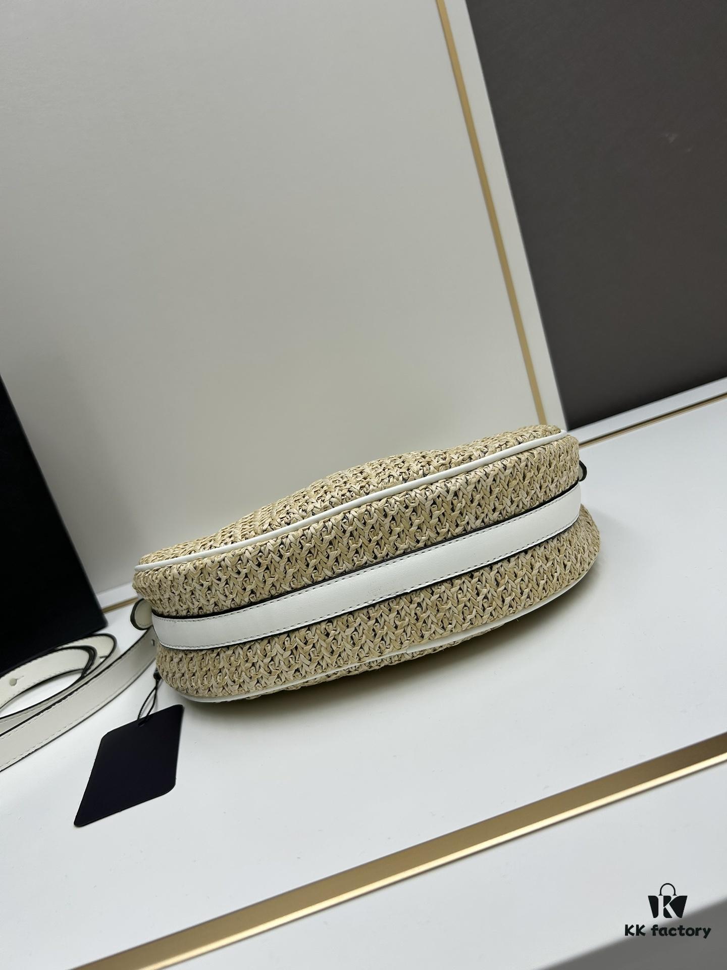 6930c2946e68136f4d9af3dc Prada Woven Hobo Bag with Box