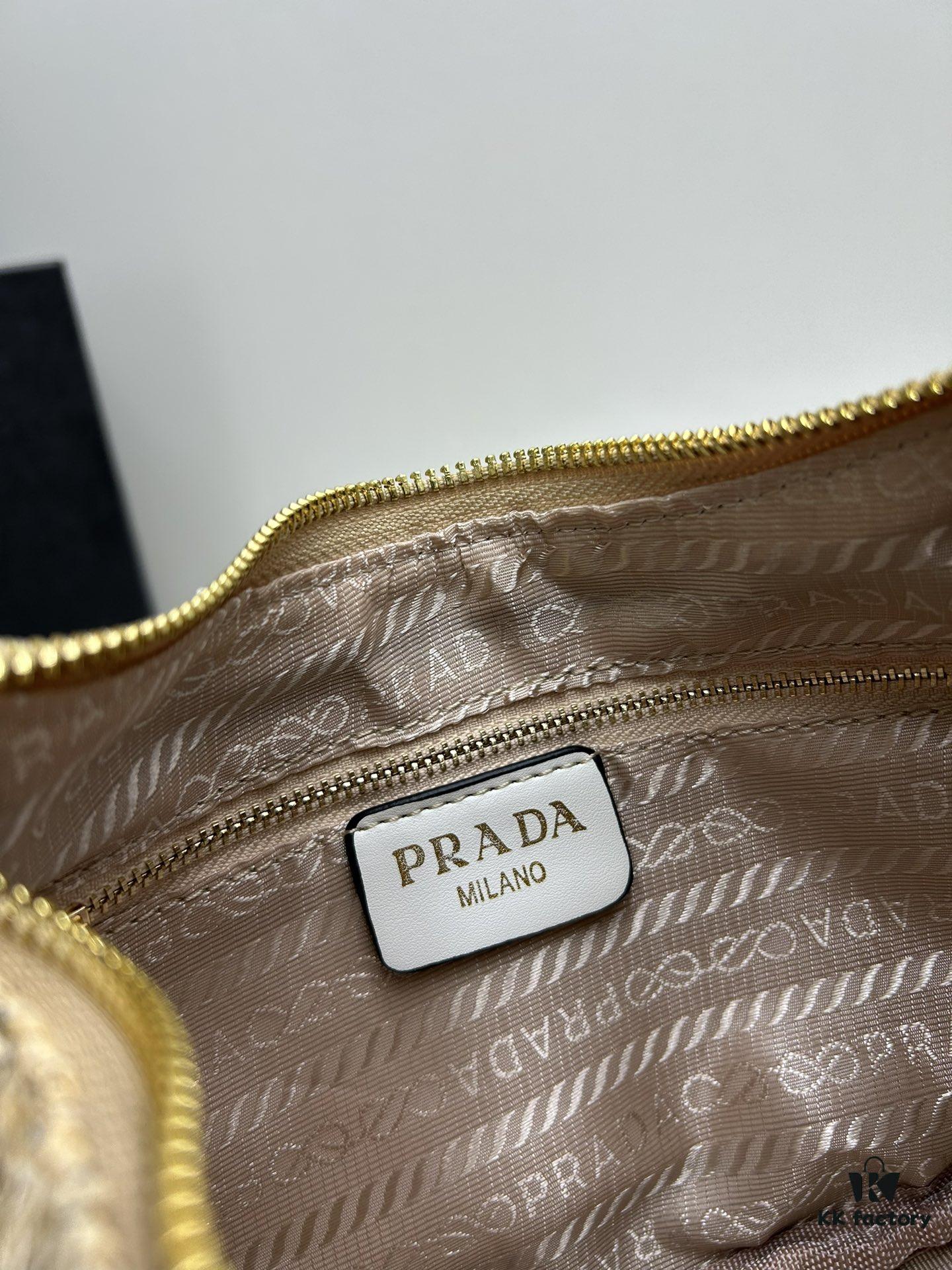 6930c2966e68136f4d9af3e1 Prada Woven Hobo Bag with Box