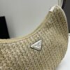 6930c2986e68136f4d9af3e5 Prada Woven Hobo Bag with Box