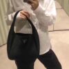 6930c29a6e68136f4d9af3e8 Prada Latest Tote Bag with Box ✅ Made from Genuine Italian Natural Pebbled Calfskin 💯