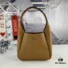 Prada Latest Tote Bag with Box - Genuine Italian Natural Grained Calfskin