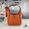 Prada Latest Tote Bag with Box - Genuine Italian Natural Grained Calfskin