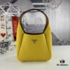 Prada Latest Tote Bag with Box - Genuine Italian Natural Grained Calfskin