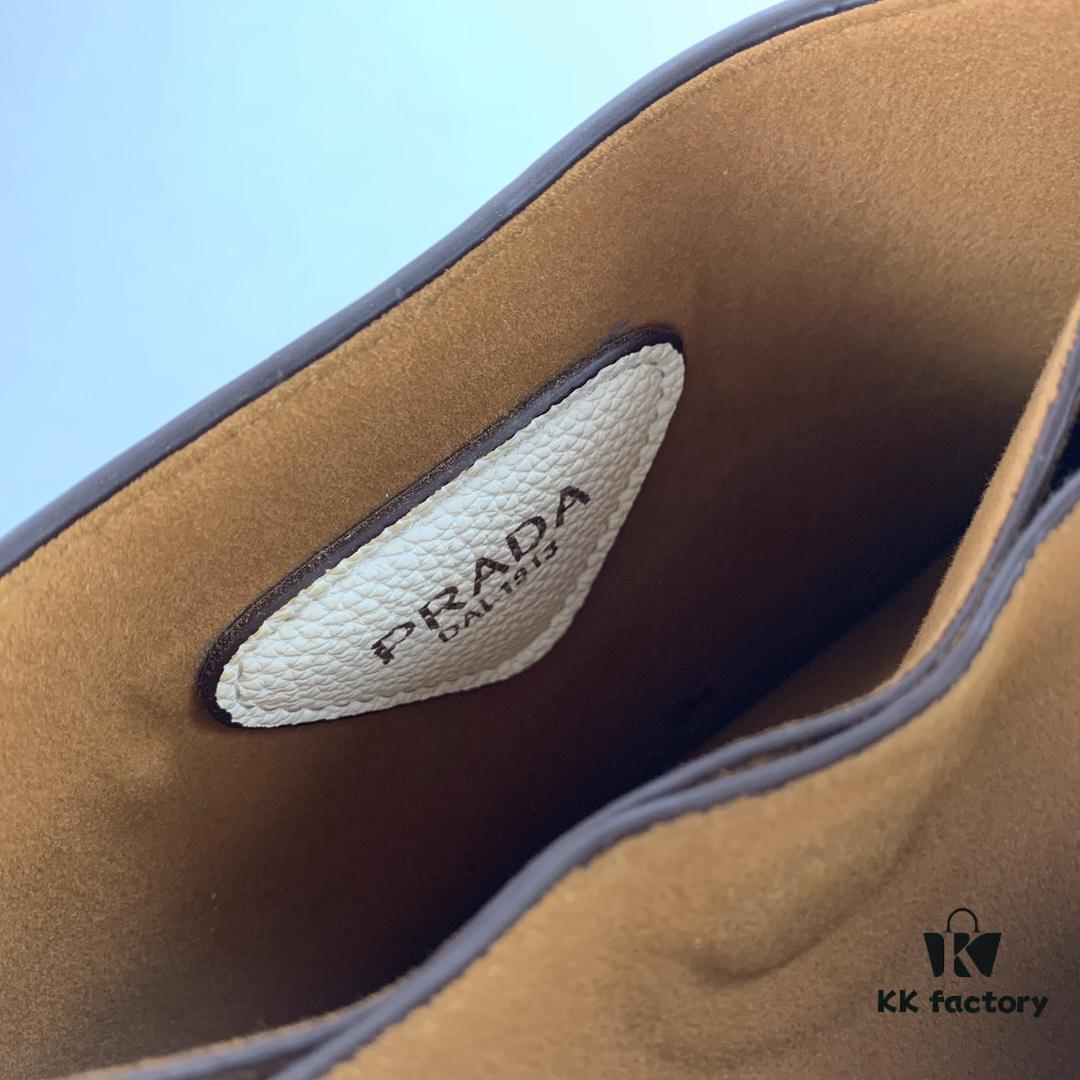 6930c2a76e68136f4d9af401 Prada Latest Tote Bag with Box - Authentic Italian Natural Calfskin