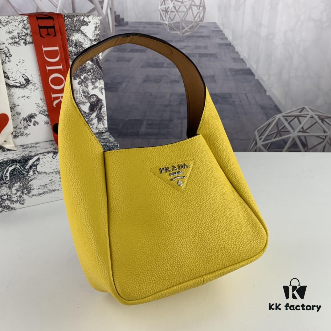 6930c2b36e68136f4d9af418 Prada Latest Tote Bag with Box - Genuine Italian Natural Grained Calfskin