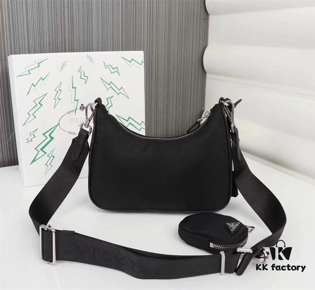 6930c2ba6e68136f4d9af428 Prada Re-Edition Hobo High Bag in Gift Box Packaging