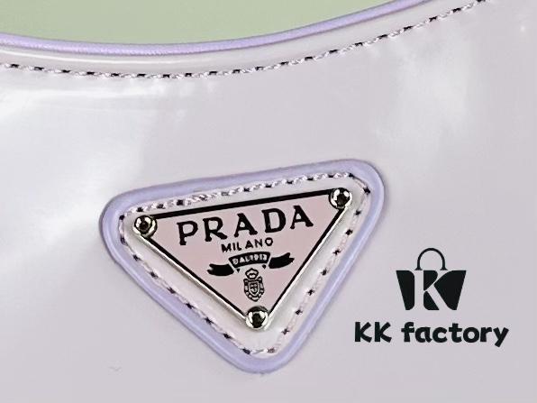 6930c2c16e68136f4d9af439 PRADA 2021 Spring/Summer Hobo Handbag, Calfskin Leather, Original Factory Custom Material