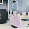 6930c2c26e68136f4d9af43a PRADA 2021 Spring/Summer Hobo Handbag, Calfskin Leather, Original Factory Custom Material